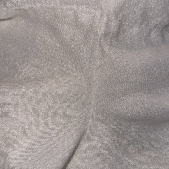 Whistles White Linen Cropped Jumpsuit - Picture 11 of 11